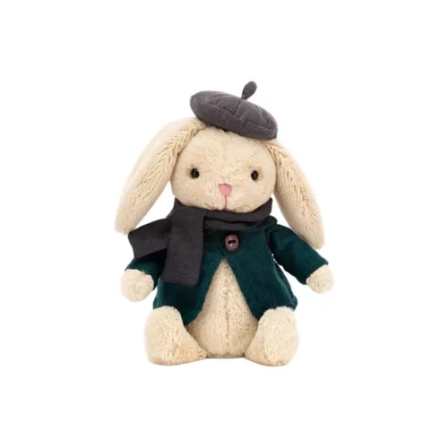 JELLYCAT Bunny Collection Weistai Кролик Малыш Куклы Плюшевая кукла 19 см Рекомендуемая высота в сидячем положении
