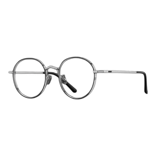KODAK Сплав β-титан Круглые Оправы для очков Унисекс Черный Серебряный