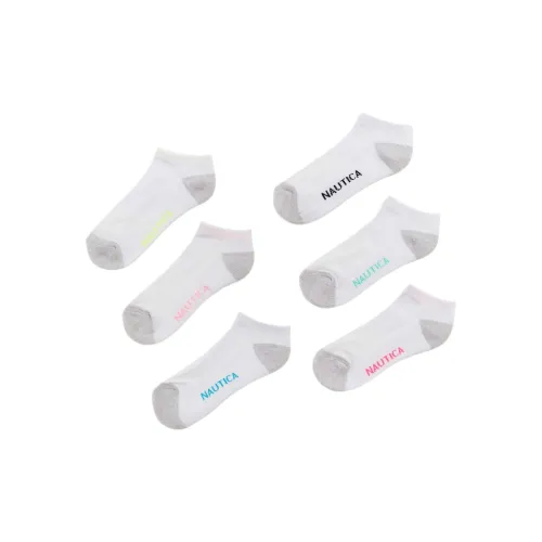 NAUTICA Низкие носки унисекс 6 пар белые