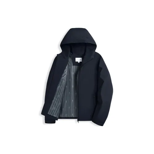 Куртки и пальто Dance with Wolves Мужские Темно-синий