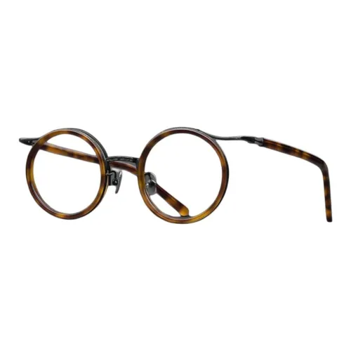 KODAK Пластиковая оправа Титан Круглая Оправа для очков Унисекс Леопардовый принт Металл Серый