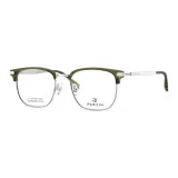 Прозрачный зеленый + [0 Юань Комбо] Анти-синий свет Линзы 0 Степень