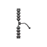 Черный ремешок Only