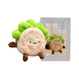 Пирожное с мясом, украшенное салатом + подарочная сумка