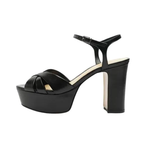 Schutz Keefa One Ремень Сандалии 10,5 см Женские Черные