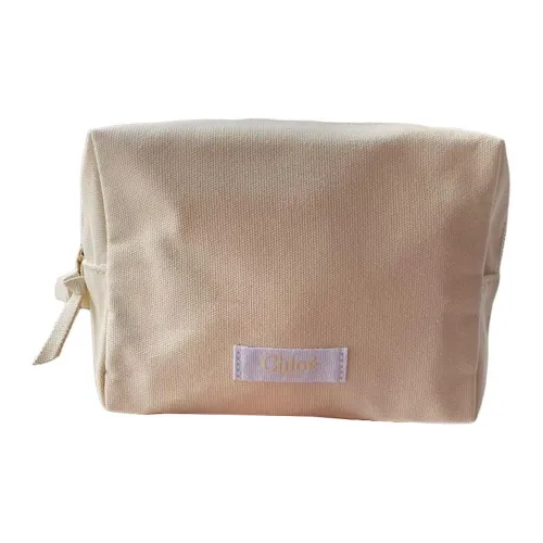 Chloe Хаки Цвет холста Косметички Хранение