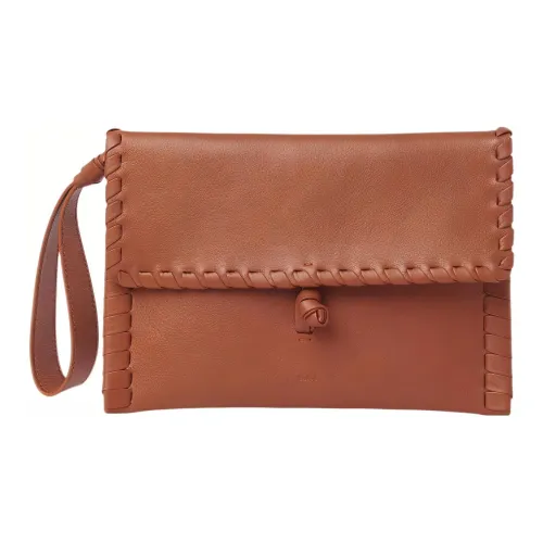Chloe Mony Телячья кожа Кошелек Женские Апельсин