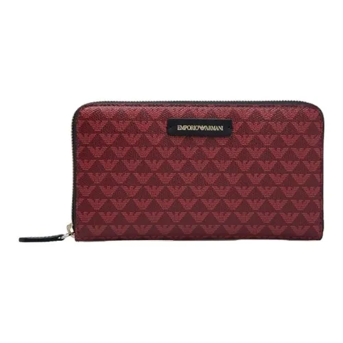 GIORGIO ARMANI Полиэстер Кошелек Женский Красный