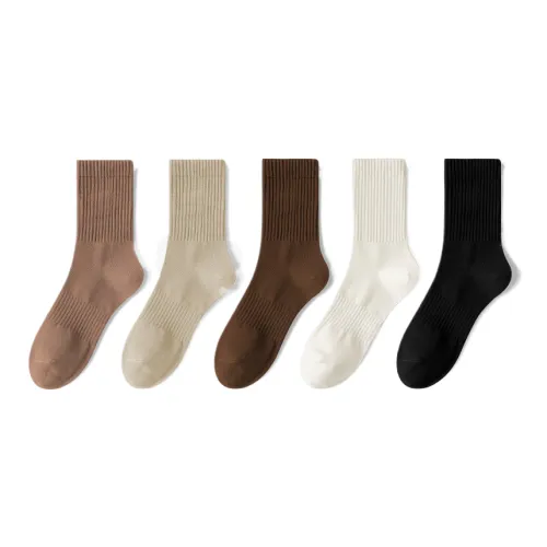 Носки Lan Miao Crew для мужчин упаковка из 5 пар