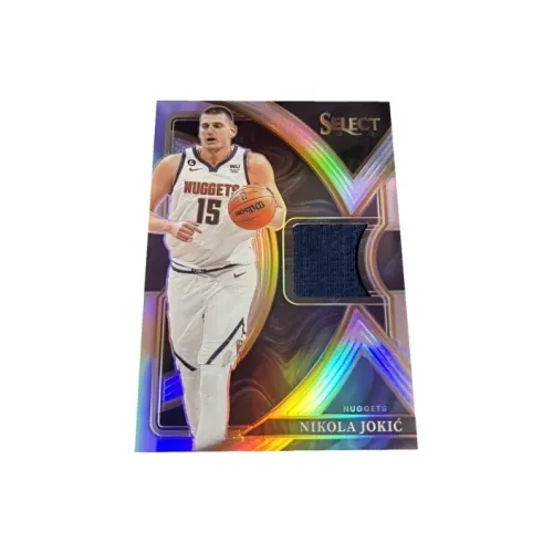 Панини Никола Йокич 22 23 Наггетс SELECT Джерси Материал Серебряный Команда Карта Карта CONDITION пройдет Спортивные карты 1 шт