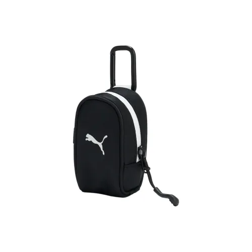 PUMA Полиэстер Хлопок Хранение Сумка Унисекс Черный Белый Светящийся в Темноте