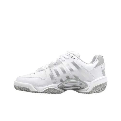 KSWISS Амортизация Поддержка Низкие Кроссовки для Тенниса Женские Белые