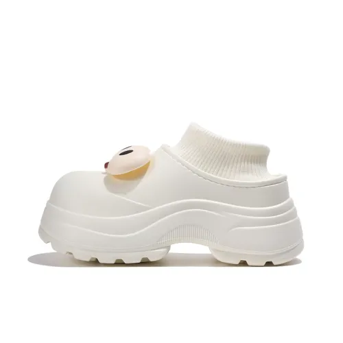 XMISTUO ЭВА Тихие противоскользящие тапочки для дома устойчивые к абразивным воздействиям женские