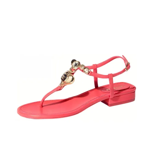 CHANEL One Ремешок Сандалии Женские Красные