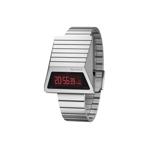IB BENLYDESIGN S40801S1 Электронный механизм Нержавеющая сталь Ремешок Часы Унисекс Черный циферблат