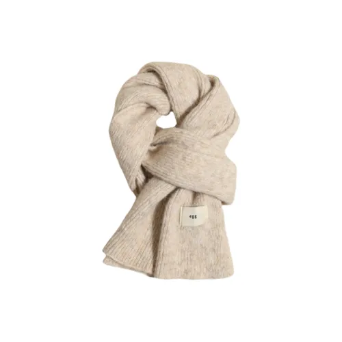 NOMK Полиэстер Трикотаж Шарфы Женские Кремовый Белый Кофейный Коричневый Daylily Овсяный Danube Синий Кунжут Серый Бирюзовый