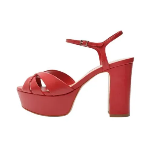 Schutz Keefa One Ремень Сандалии 10,5 см Женские Красные