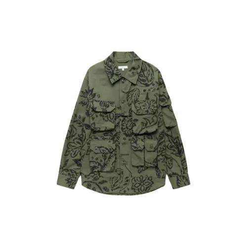 Рубашка мужская зеленая от Engineered Garments Collaboration