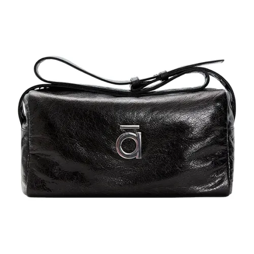 Сплав Универсальный Модный Большая емкость для поездок Стильный Минималистский стиль Сумка через плечо Сумка на плечо Унисекс Черный