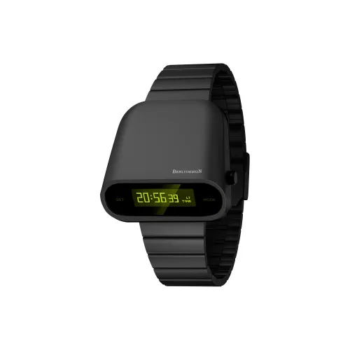 IB BENLYDESIGN S10703S3 Электронный механизм Нержавеющая сталь Ремешок Часы Унисекс Желтый циферблат