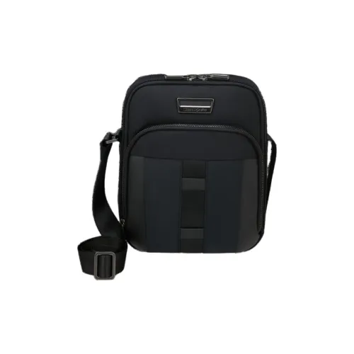 SAMSONITE Нейлоновая Сумка через плечо среднего размера мужская черная