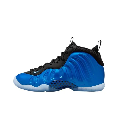 Nike Little Posite One Детская баскетбольная обувь Low Top International Blue School Age