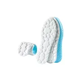 [2 шт Сине-белый] 5D Ощущение мягкости и упругости - Мягкая подошва Удобный