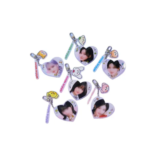 LINE FRIENDS Брелок в форме сердца Сумка HOLDER Подвески на тему аниме