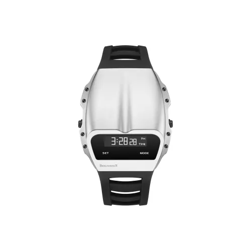 IB BENLYDESIGN X70001G3 Электронный механизм Силиконовый ремешок Часы Мужские Черный циферблат