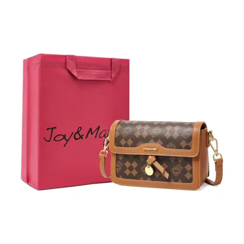 Joy Mario ПВХ Практичная Большая Емкость Повседневная Сумка через плечо Стандартная Женская Кофейная Кремовая Абрикосовая