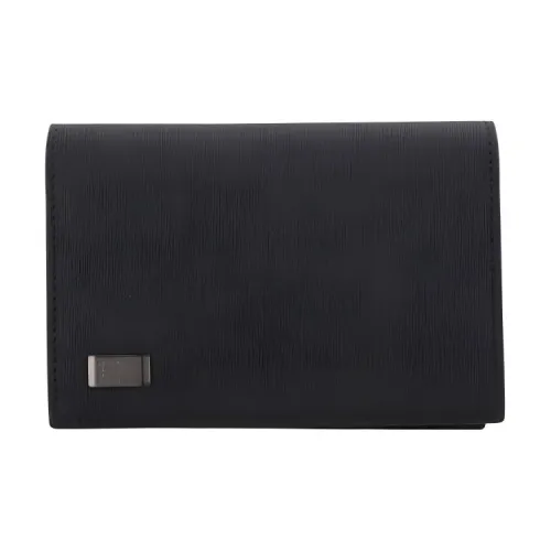 Dunhill Кожа Держатель для визиток Мужской Черный