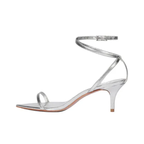 Schutz One Ремешок Сандалии Женские Серебряные