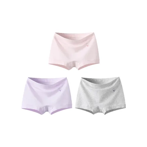 YILANFEN Pearl Pink + Light Purple + Gray White Женские боксер-шорты