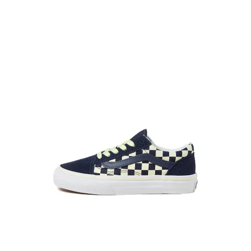 Vans Old Skool Collection Детские Скейтбординги Низкие Топы Синие Kids