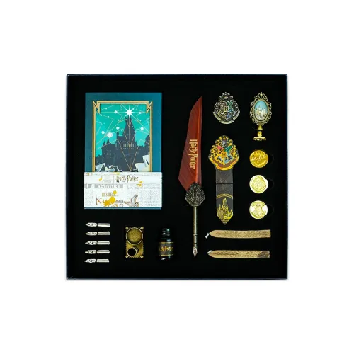 Гарри Поттер Гарри Поттер Блокнот Ручка Парафинные следы Штамп Коробка And Следы Голова Полный комплект Derivatives Мерч по IP