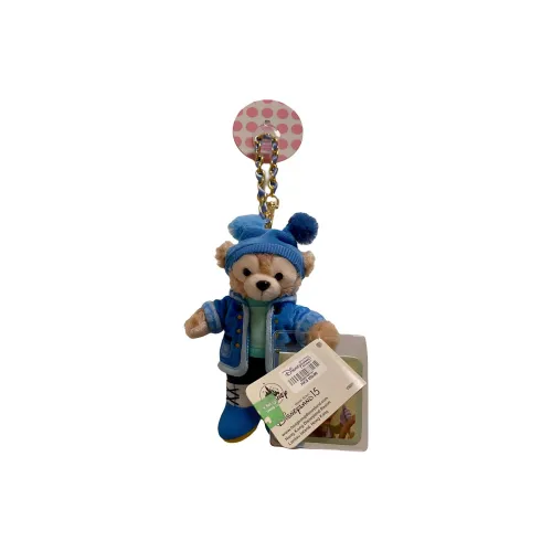 Disney Даффи Daffy Bear Кукла Плюшевая Подвеска 12 см Высота Гонконг Disney