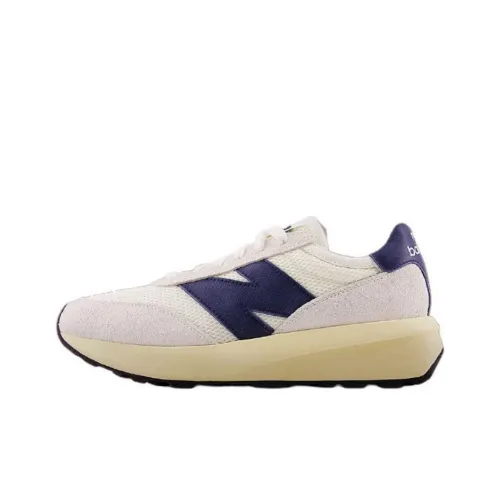 New Balance совместный бренд 370 Low Топ Беговые кроссовки Унисекс Белый