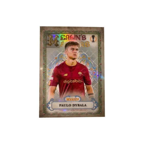 Topps Dybala 2023 Merlin Roman Master Teca Silver Fold Игрок Card Card Product Access Спортивные карты 1 шт