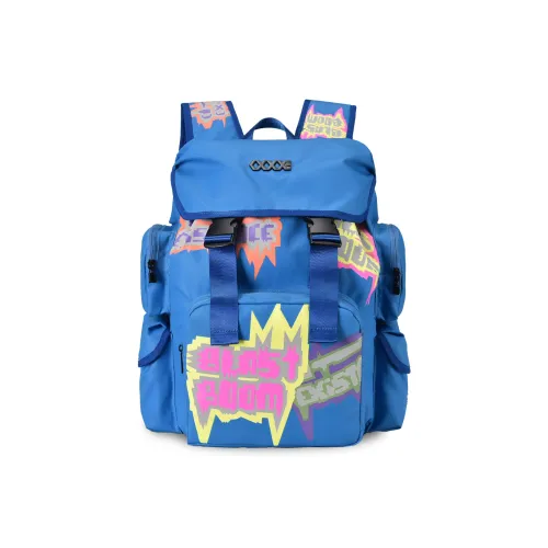 COEXISTENCE Полиэстер Комплект для дорожного рюкзака Дорожная сумка Большая Унисекс Синий