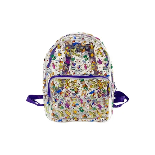 Bywhich ПВХ Рюкзак Стандартный Унисекс Граффити Звезды Лист Тотем Пламя Bird