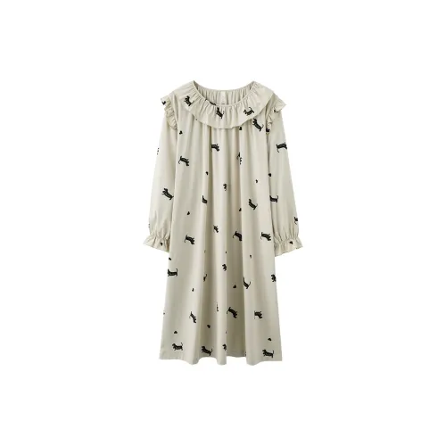 PBENO PD Ночная сорочка Женская Абрикос