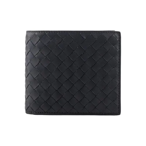 Bottega Veneta Телячья кожа Кошелек Мужской Синий