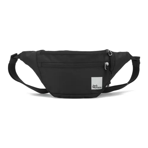 Jack Wolfskin 2L Поясные сумки Полиэстер Черный Унисекс