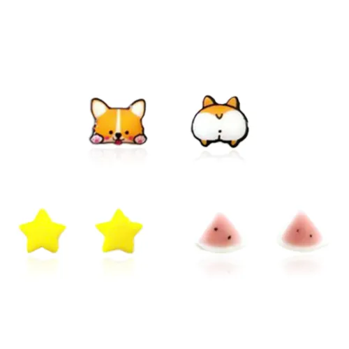 DVNRR Серьги-гвоздики Женские