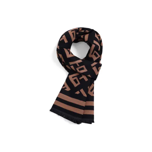 Cranta Komeia Полиэстер Вискоза Вязаные Шарфы Унисекс