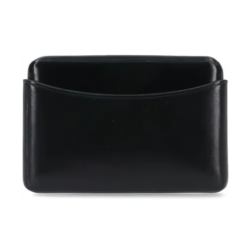 Lemaire Телячья кожа Кошелек Мужской Черный