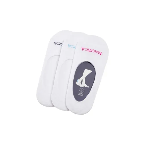 NAUTICA Низкие носки унисекс 3 пары белые