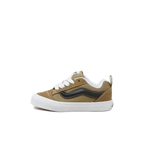 Vans Knu Skool Детские Скейтбординги Низкие Топы Зеленые Kids