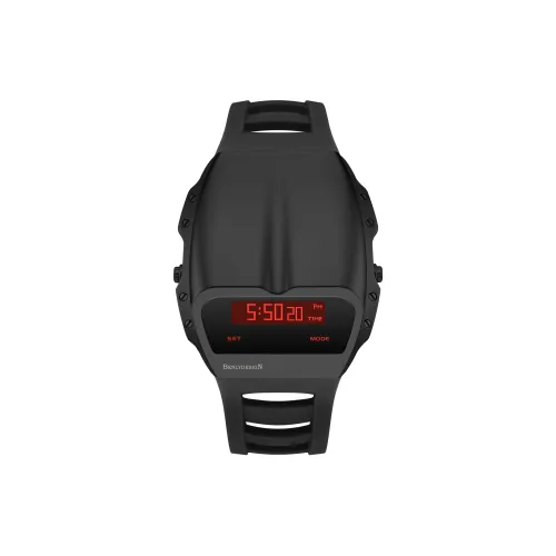 IB BENLYDESIGN X70803G3 Электронный механизм силиконовый ремешок часы для мужчин красный циферблат