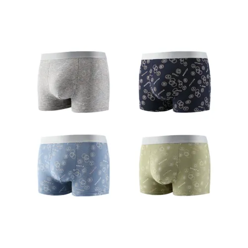 Lan Miao Мужское нижнее белье 4 штуки